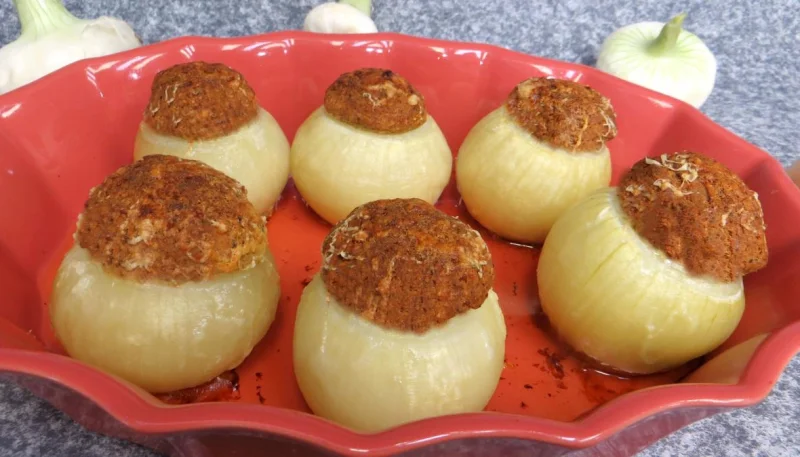 Oignons farcis