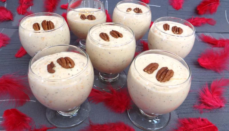 Tiramisu aux kakis et stévia pour diabétiques