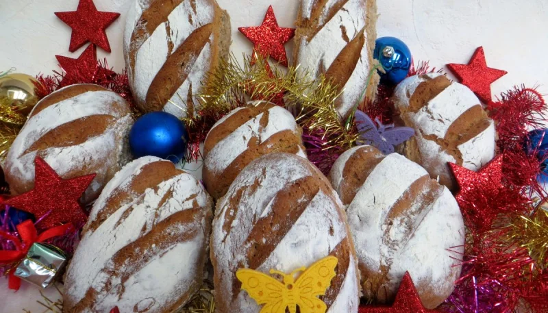 Petits pains rustiques aux farines