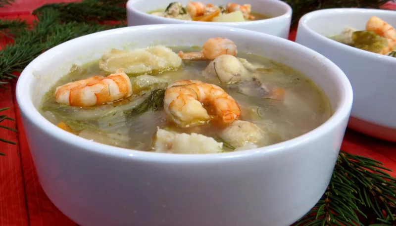 Soupe de crevettes