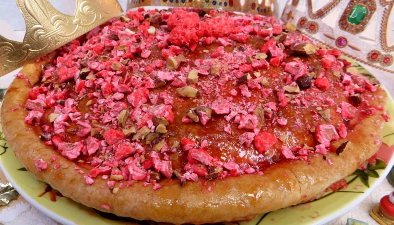 Galette des rois aux pralines