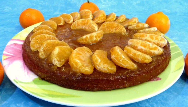 Gâteau aux clémentines