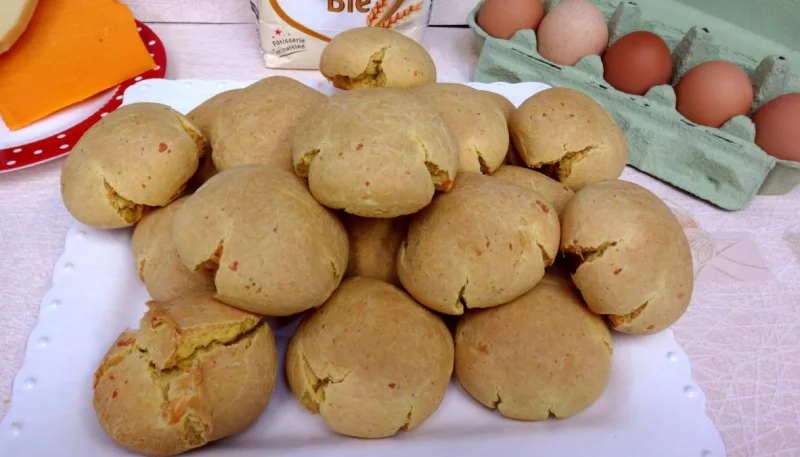 Boulettes de fromage à la mimolette