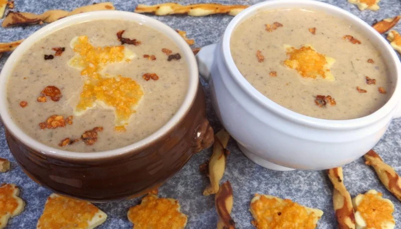 Crème de champignons