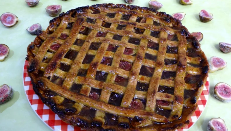 Tarte à la confiture de figues
