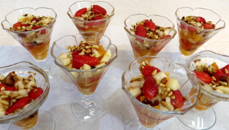 Salade de fruits champenoise