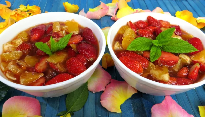 Bols de fraises