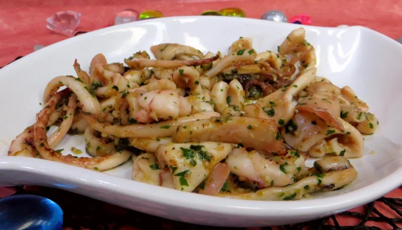 Calamars à la marinière
