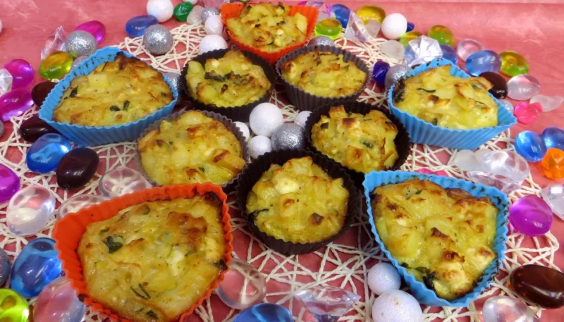 Gâteau de poireaux et pommes de terre