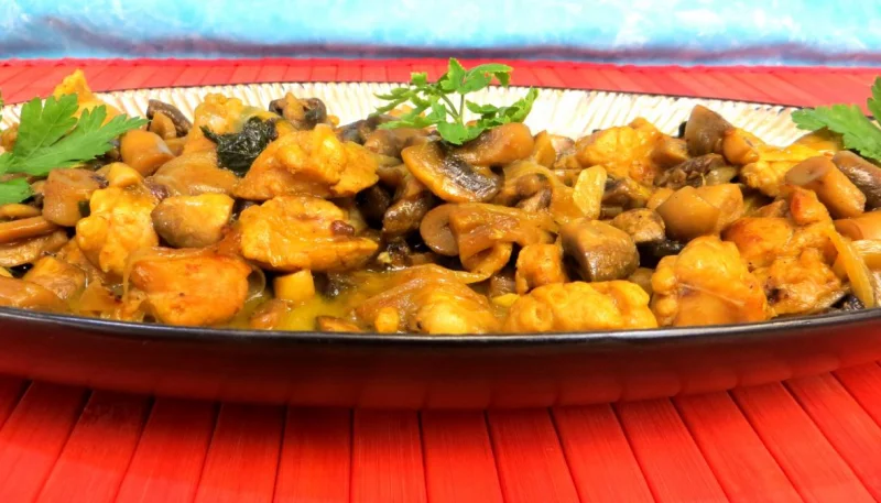 Ris d'agneau aux champignons