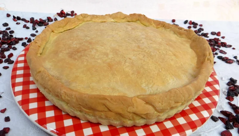 Tourte aux asperges et poireaux