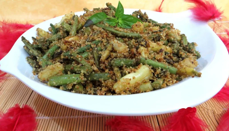 Haricots verts à l'ail