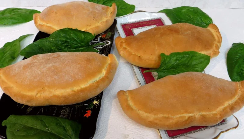 Calzone aux épinards