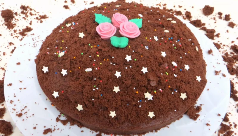 Gâteau choco-bananes