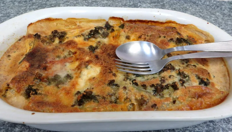Gratin de cannelloni