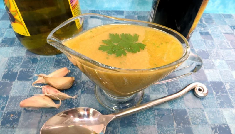 Vinaigrette à l'ail