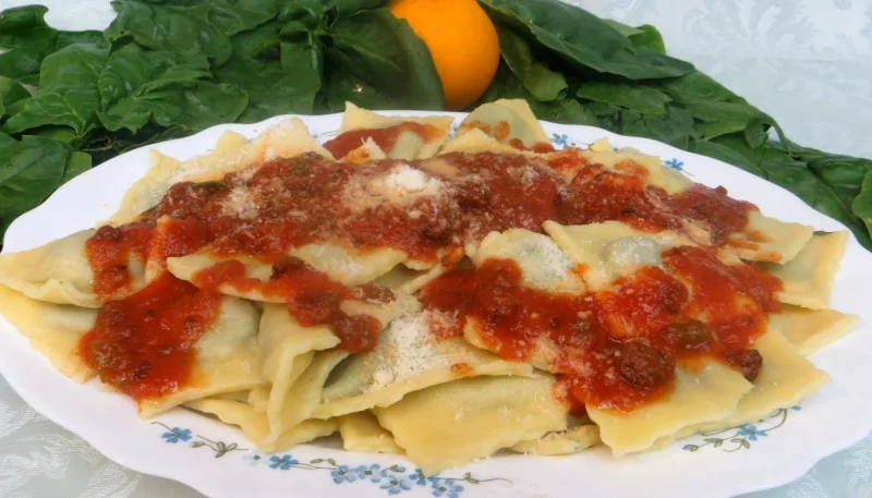 Agnolotti à l'orange