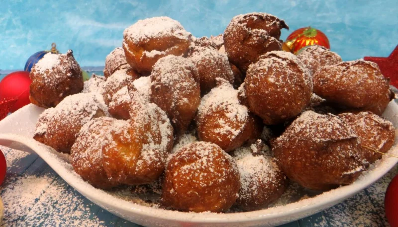Beignets au café