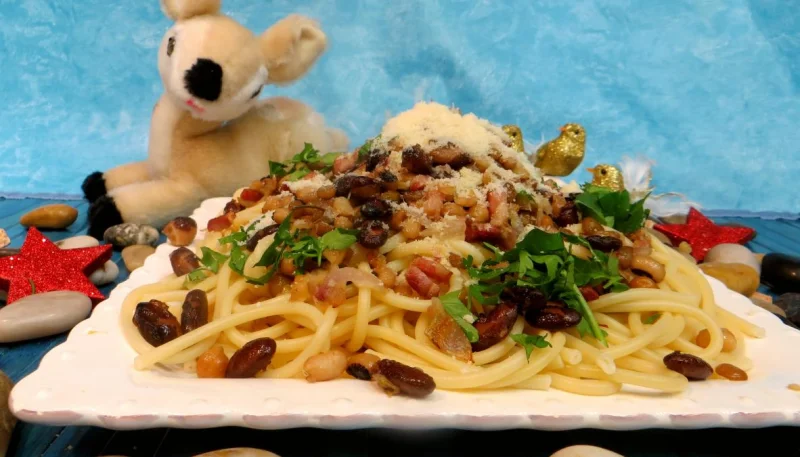 Bucatini à la paysanne