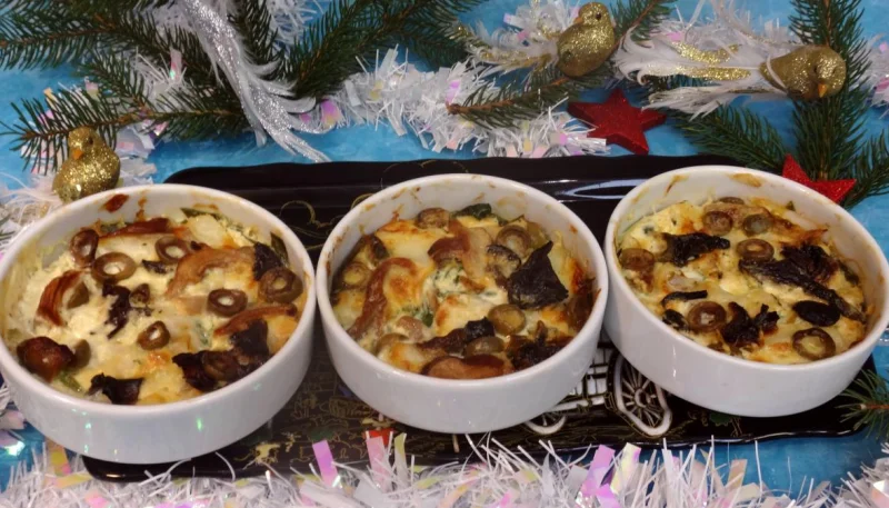 Flans de cabillaud