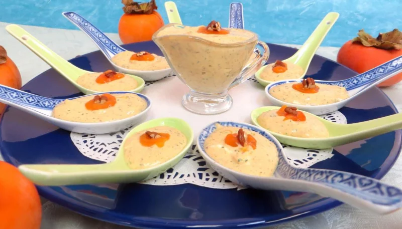 Kakis au mascarpone