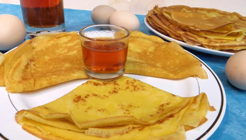 Crêpes au Cognac