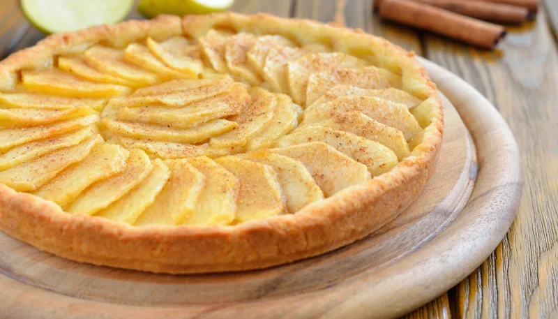 Tarte aux pommes aux épices