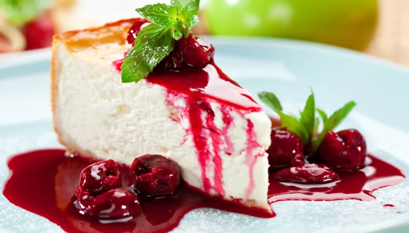 Cheesecake aux cerises