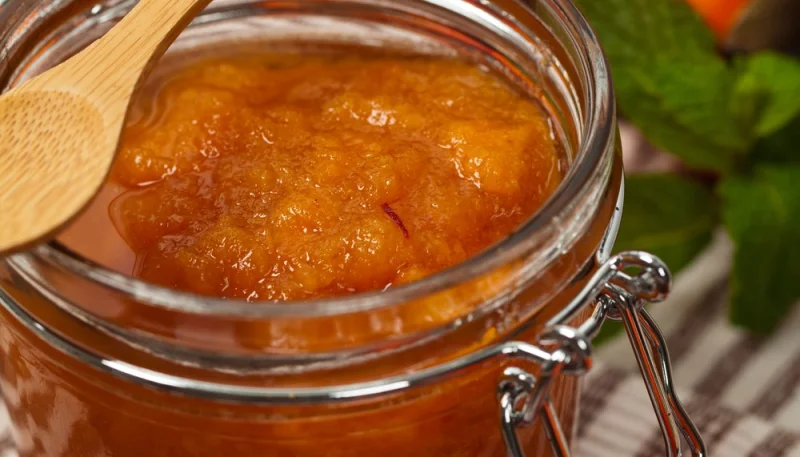 Confiture de kiwis et kakis