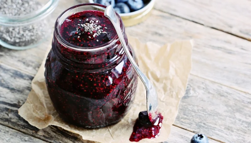 Confiture de baies de sureau au citron