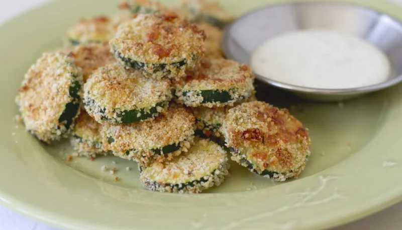 Courgettes panées
