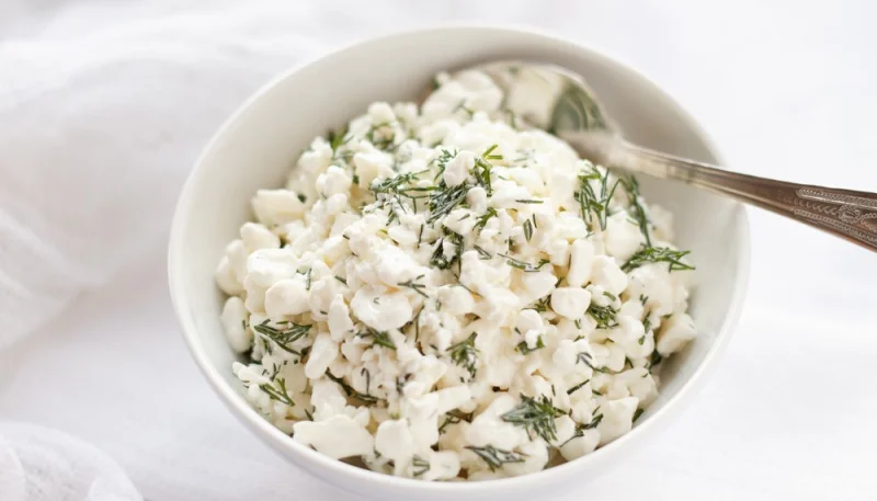Cuillères au fromage blanc