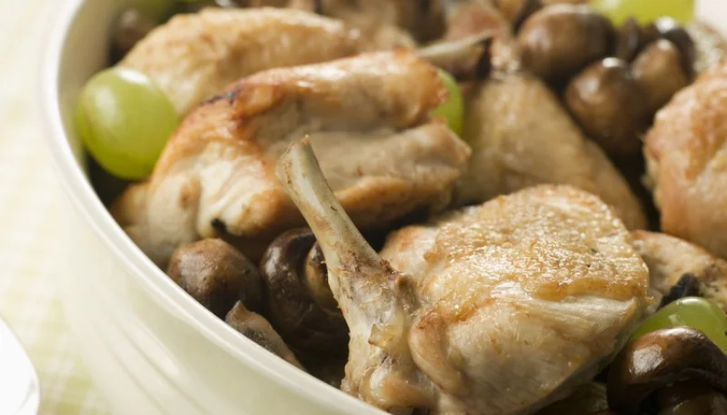 Fricassée de volaille au cidre