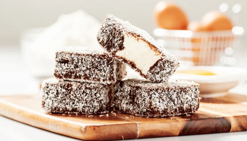 Lamingtons au Calvados