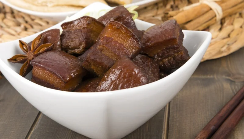 Lard fumé caramélisé