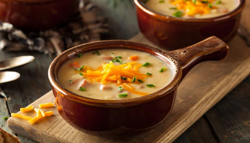 Légumes de bouillon à la crème