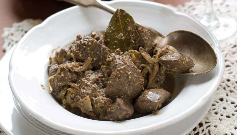 Rognons d'agneau sauce moutarde