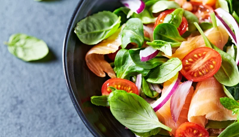 Salade de truite