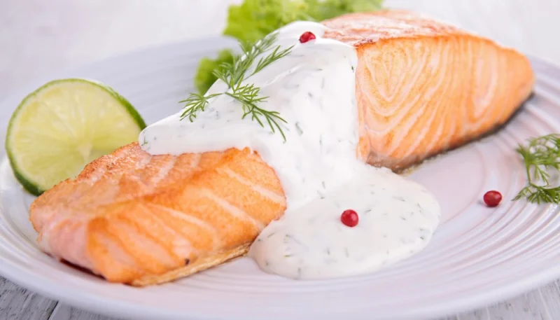 Saumon à la crème