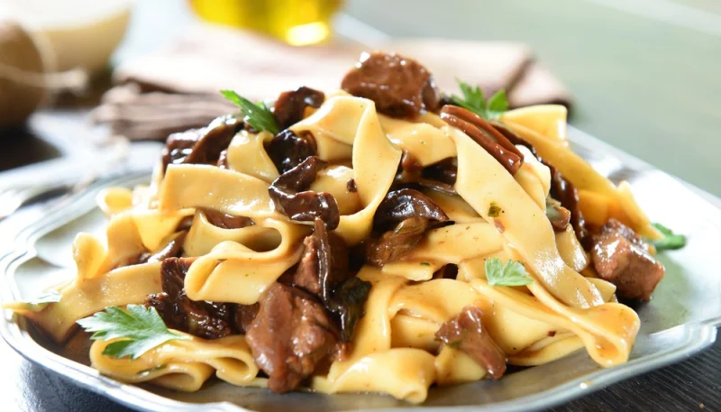 Tagliatelles forestières