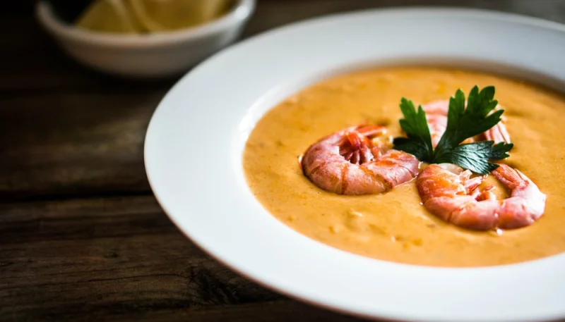 Bisque de gambas