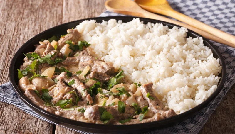 Boeuf façon Stroganov