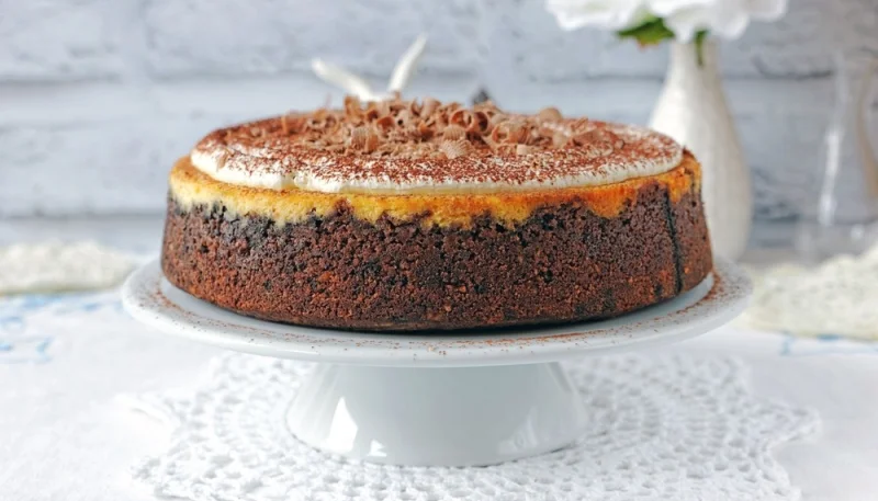 Cheese cake au chocolat bananes