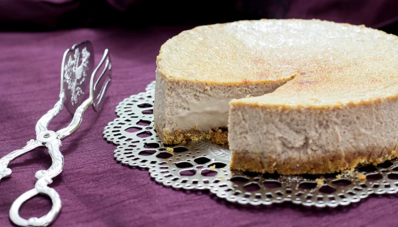 Cheese cake aux marrons glacés