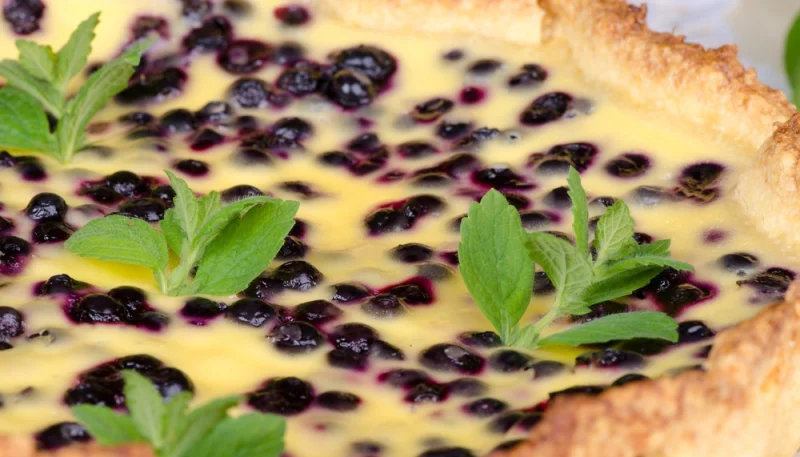 Clafoutis aux myrtilles