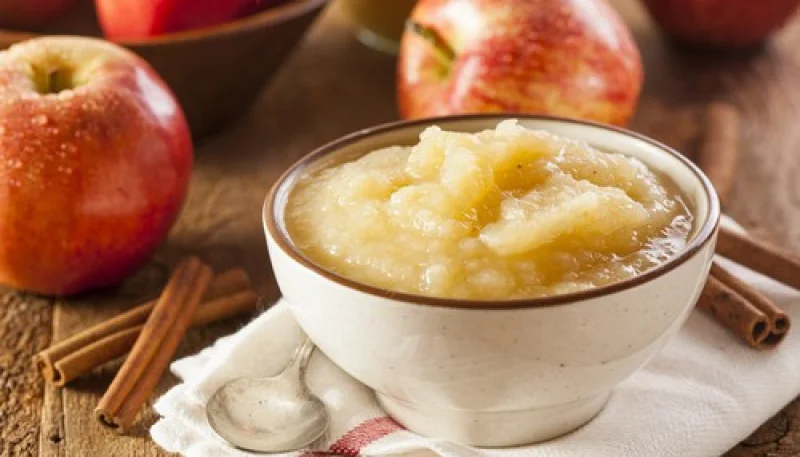 Compote de pommes à l'orange