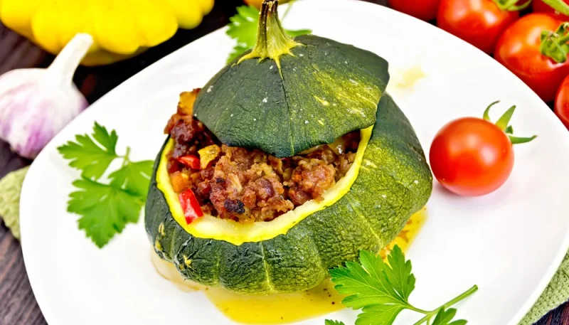 Courgettes farcies