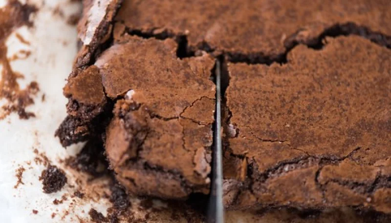Fondant au chocolat et son pralin