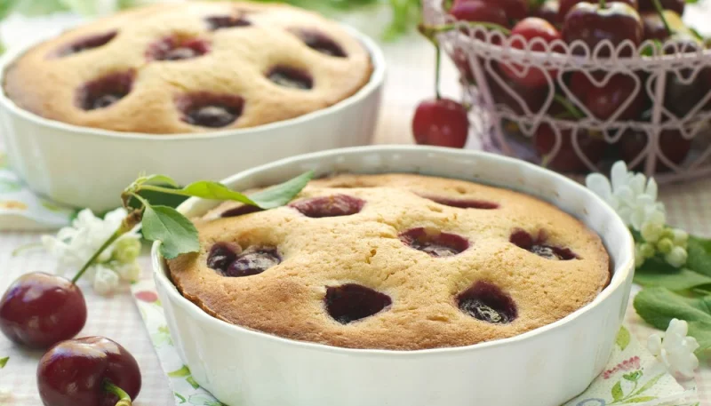 Gratin aux cerises