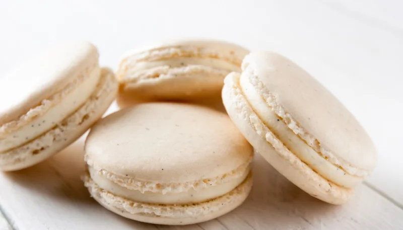 Macarons à la vanille